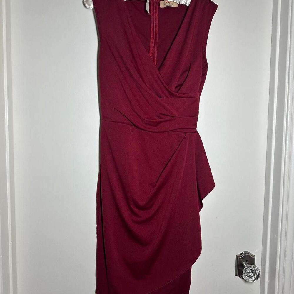 Grace-karin Women's Burgundy and Red Dress